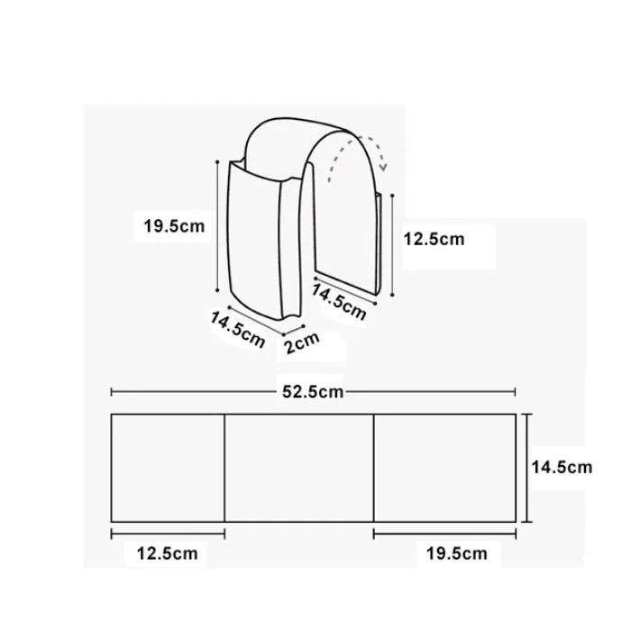 Bedside & Armrest Caddy Organizer - Image 6